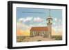 Gosport Church, Isle of Shoals, Portsmouth, New Hampshire-null-Framed Art Print