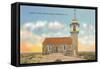Gosport Church, Isle of Shoals, Portsmouth, New Hampshire-null-Framed Stretched Canvas