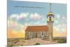 Gosport Church, Isle of Shoals, Portsmouth, New Hampshire-null-Mounted Art Print