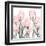 Gossamer Pink Tulips 1-Albert Koetsier-Framed Art Print