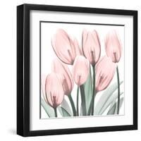 Gossamer Pink Tulips 2-Albert Koetsier-Framed Art Print