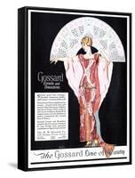 Gossard, Womens Corsets Underwear Girdles Bras, USA, 1920-null-Framed Stretched Canvas