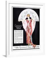 Gossard, Womens Corsets Underwear Girdles Bras, USA, 1920-null-Framed Giclee Print