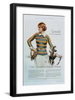 Gossard, Womens Underwear Golf, USA, 1920-null-Framed Giclee Print