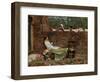 Gossip, C. 1885-John William Waterhouse-Framed Giclee Print