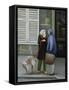 Gossip, Ile St. Louis-Caroline Jennings-Framed Stretched Canvas