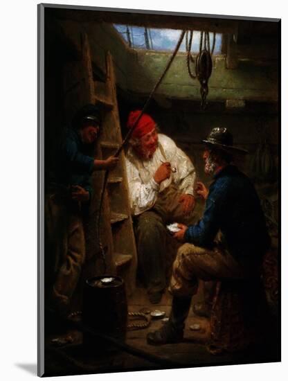 Gossip in the Hold, C1843-C1886-John Morgan-Mounted Giclee Print