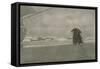 Gossip, Katwyk, 1894 (Halftone Print)-Alfred Stieglitz-Framed Stretched Canvas