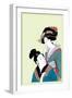 Gossip-null-Framed Art Print