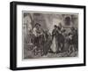 Gossips at a Well-John Phillip-Framed Giclee Print