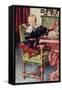 Gosta-Carl Larsson-Framed Stretched Canvas