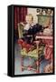 Gosta-Carl Larsson-Framed Stretched Canvas