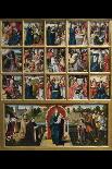 Fifteen Mysteries and the Virgin of the Rosary-Goswyn van der Weyden-Framed Art Print
