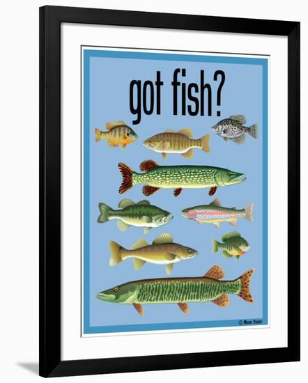 Got Fish-Mark Frost-Framed Giclee Print