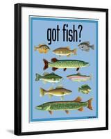 Got Fish-Mark Frost-Framed Giclee Print