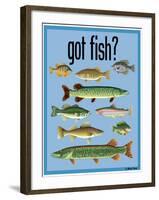 Got Fish-Mark Frost-Framed Giclee Print