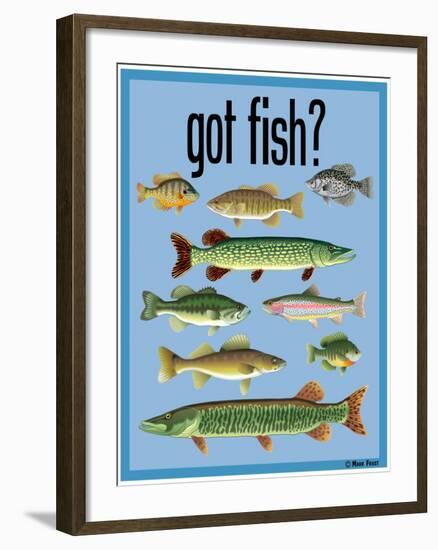 Got Fish-Mark Frost-Framed Giclee Print