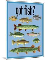 Got Fish-Mark Frost-Mounted Giclee Print