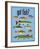 Got Fish-Mark Frost-Framed Giclee Print