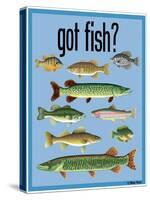 Got Fish-Mark Frost-Stretched Canvas