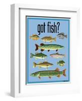 Got Fish-Mark Frost-Framed Giclee Print