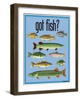 Got Fish-Mark Frost-Framed Giclee Print