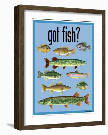 Got Fish-Mark Frost-Framed Giclee Print