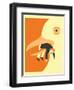 Got Him-Jazzberry Blue-Framed Premium Giclee Print