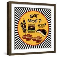 Got Meat-Kate Ward Thacker-Framed Giclee Print