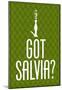 Got Salvia? Green Smoking Poster Print-null-Mounted Poster