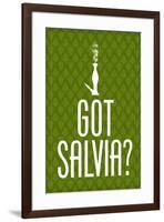 Got Salvia? Green Smoking Poster Print-null-Framed Poster