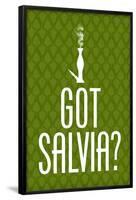 Got Salvia? Green Smoking Poster Print-null-Framed Poster