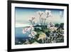 Goten-Yama-Hill. Shinagawa on the Tokaido Road-Katsushika Hokusai-Framed Art Print