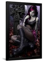 Goth Girl-Tom Wood-Framed Poster