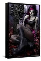 Goth Girl-Tom Wood-Framed Stretched Canvas