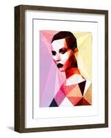 Goth Girl-Enrico Varrasso-Framed Art Print