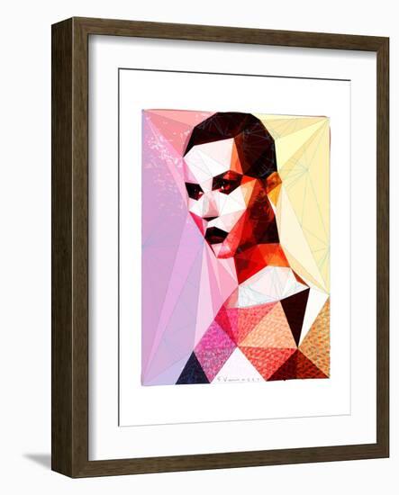 Goth Girl-Enrico Varrasso-Framed Art Print