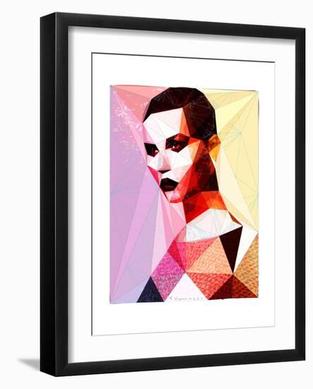 Goth Girl-Enrico Varrasso-Framed Art Print