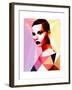 Goth Girl-Enrico Varrasso-Framed Art Print