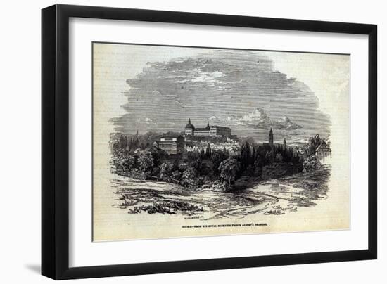 Gotha, engraved by W.J. Linton, from 'The Illustrated London News', 16th August 1845-Anton Schantz-Framed Giclee Print