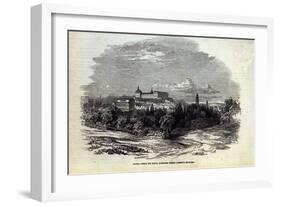 Gotha, engraved by W.J. Linton, from 'The Illustrated London News', 16th August 1845-Anton Schantz-Framed Giclee Print