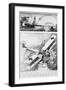 Gotha Giant Biplane, WW1 Diagram-S.W. Clatworthy-Framed Art Print