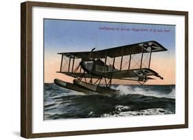 Gotha Seaplane-null-Framed Art Print