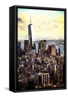 Gotham City II-Philippe Hugonnard-Framed Stretched Canvas