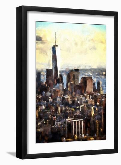 Gotham City II-Philippe Hugonnard-Framed Giclee Print