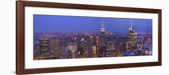 Gotham City Pano-Moises Levy-Framed Photographic Print