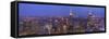 Gotham City Pano-Moises Levy-Framed Stretched Canvas