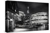 Gotham side of London-Giuseppe Torre-Stretched Canvas