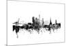 Gothenburg Sweden Skyline-Michael Tompsett-Mounted Art Print