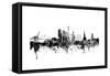 Gothenburg Sweden Skyline-Michael Tompsett-Framed Stretched Canvas